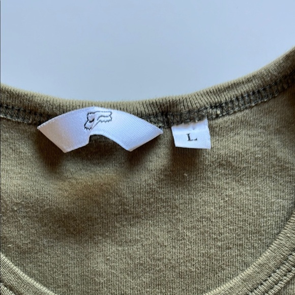 Fox Racing Olive Green Tee - Picture 4 of 7
